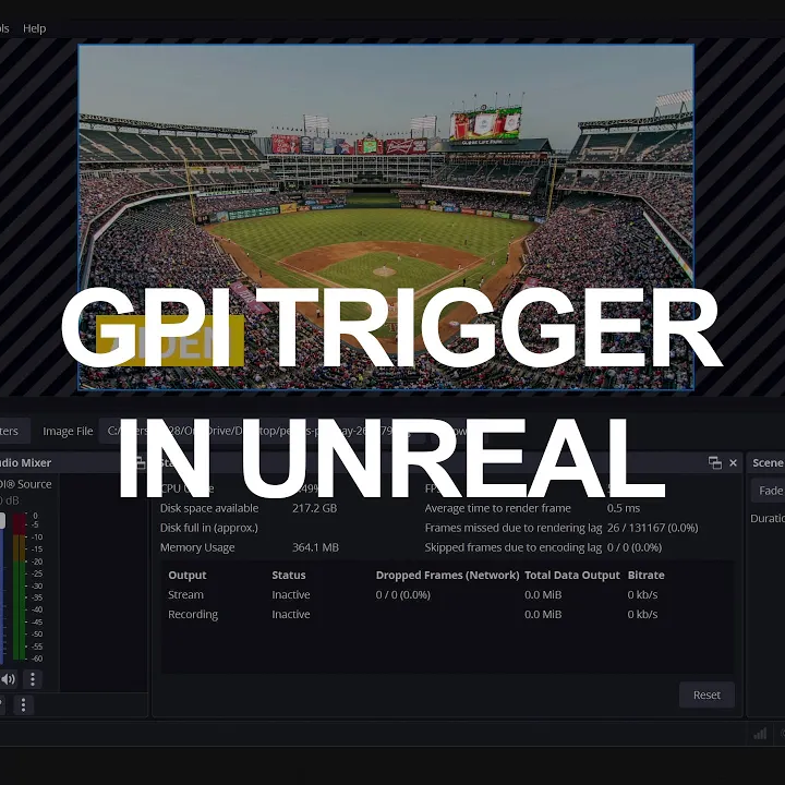 Trigger Unreal 5 from OBS Automatically